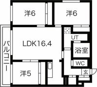 Gloire澄川の間取り画像
