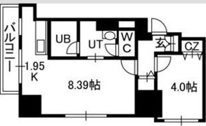 PRIME URBAN大通東の間取り画像