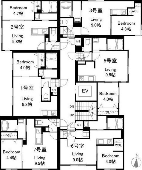 間取図