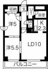 イーストウォールの間取り画像