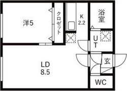エムスクエアの間取り画像