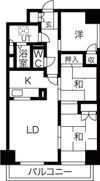オークコート141の間取り画像
