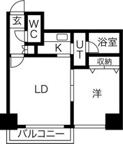 フランセジュール豊平三条の間取り画像