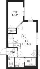 クルタ発寒南の間取り画像