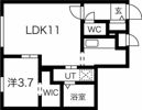 ティエラ南平岸 （Tierra南平岸）の間取り画像