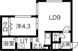 LA・y’s（ラ・ワイズ）の間取り画像