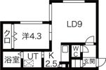 LA・y’s（ラ・ワイズ）の間取り画像