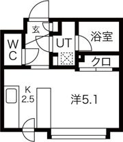 ピュア東彩館 VIの間取り画像