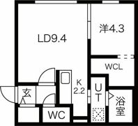 WINNISIDE（ウィニーサイド）の間取り画像