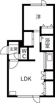 Oggi南円山の間取り画像