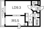アルテ平岸の間取り画像