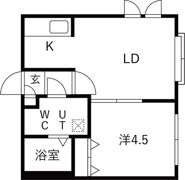 コートブランシェ発寒の間取り画像