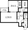 サンルーチェ山鼻の間取り画像