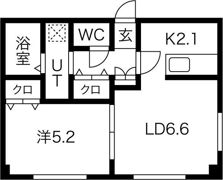 クレアトゥール麻生（旧:ミネルバ麻生）の間取り画像