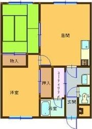 コーポ 柴田の間取り画像