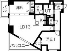 F114の間取り画像