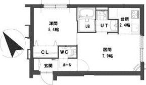 グランメール南郷通11の間取り画像