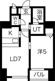 レジーナN20の間取り画像