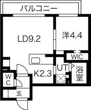 DPレジデンス63の間取り画像
