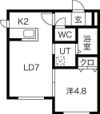 フォートレス真駒内の間取り画像