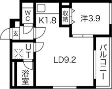 サニーヴィラの間取り画像