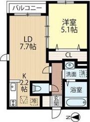 Atlantis Hassamuの間取り画像