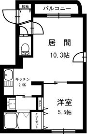 メイプルメゾン二十四軒の間取り画像