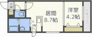 シエルエストの間取り画像
