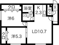 ファインド元町IIの間取り画像