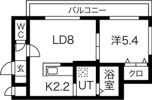 リバーサイド札幌西の間取り画像
