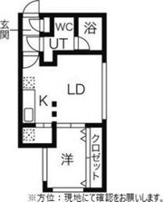 ラフィネ北円山の間取り画像