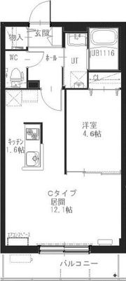 スペリオール二十四軒の間取り画像