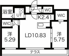 オハナ麻生の間取り画像