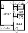 グランメゾン厚別IIの間取り画像