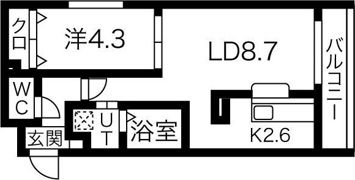 サンフラワーの間取り画像