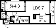 サンフラワーの間取り画像
