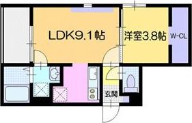 キャットゥーナN21の間取り画像