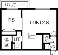 ブランシャールNAKAJIMA PARK FRONTの間取り画像