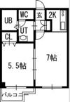 グランカーサ南11条の間取り画像