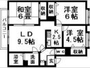 サンビレッジ平岡Dの間取り画像