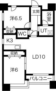 ノヴァ大通の間取り画像