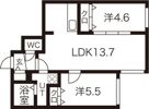 ブランシャールKT＆Y麻生の間取り画像