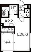 ガーベラの間取り画像
