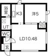 グローリー澄川の間取り画像