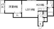 パルコートDEN月寒中央の間取り画像