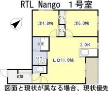 RTL南郷（ラティール南郷）の間取り画像