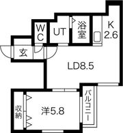 ライトニングビルの間取り画像
