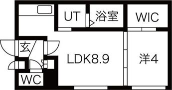 フィオーレ山鼻の間取り画像