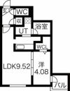 メルヴェイユ コトニの間取り画像