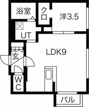 DPレジデンス南郷7丁目駅前の間取り画像
